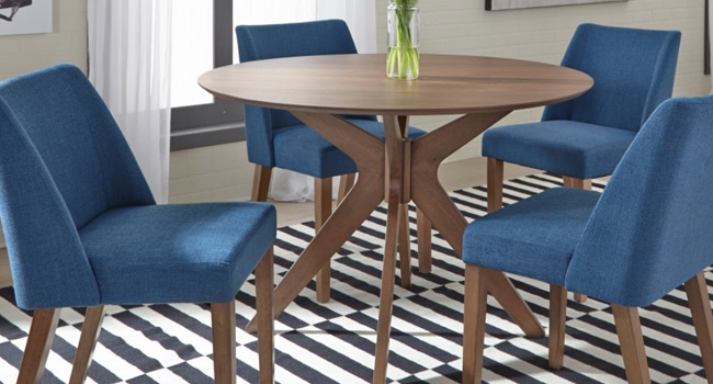 Side Chairs | Classic Blue Is For You | Jordan's Furniture Life&Style Blog