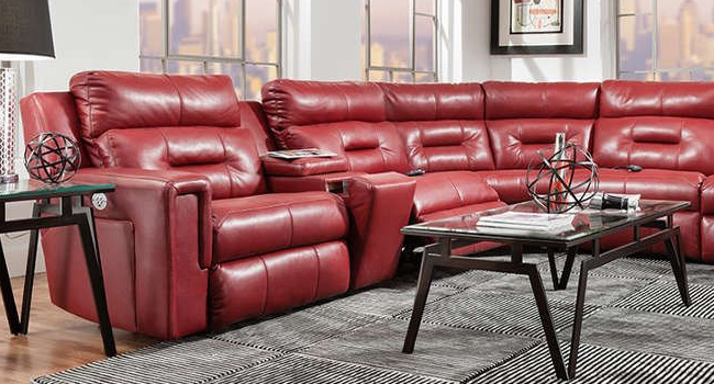 Leather Sectional | Luxurious Leather | Jordan's Furniture Life&Style Blog