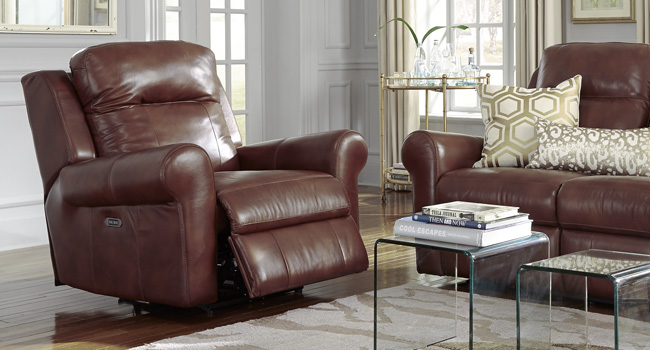 Leather Recliner | Luxurious Leather | Jordan's Furniture Life&Style Blog