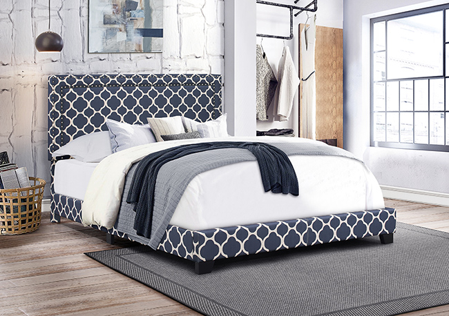 bed patterns | Jordan's Furniture Life&Style blog | Pattern Pastiche