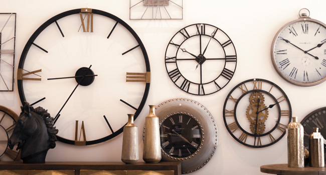 Clocks | Telling Details | Jordan's Furniture Life&Style Blog