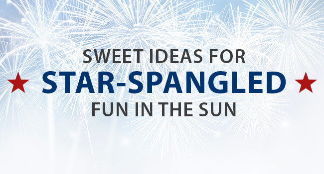 Sweet ideas for star-spangled fun in the sun