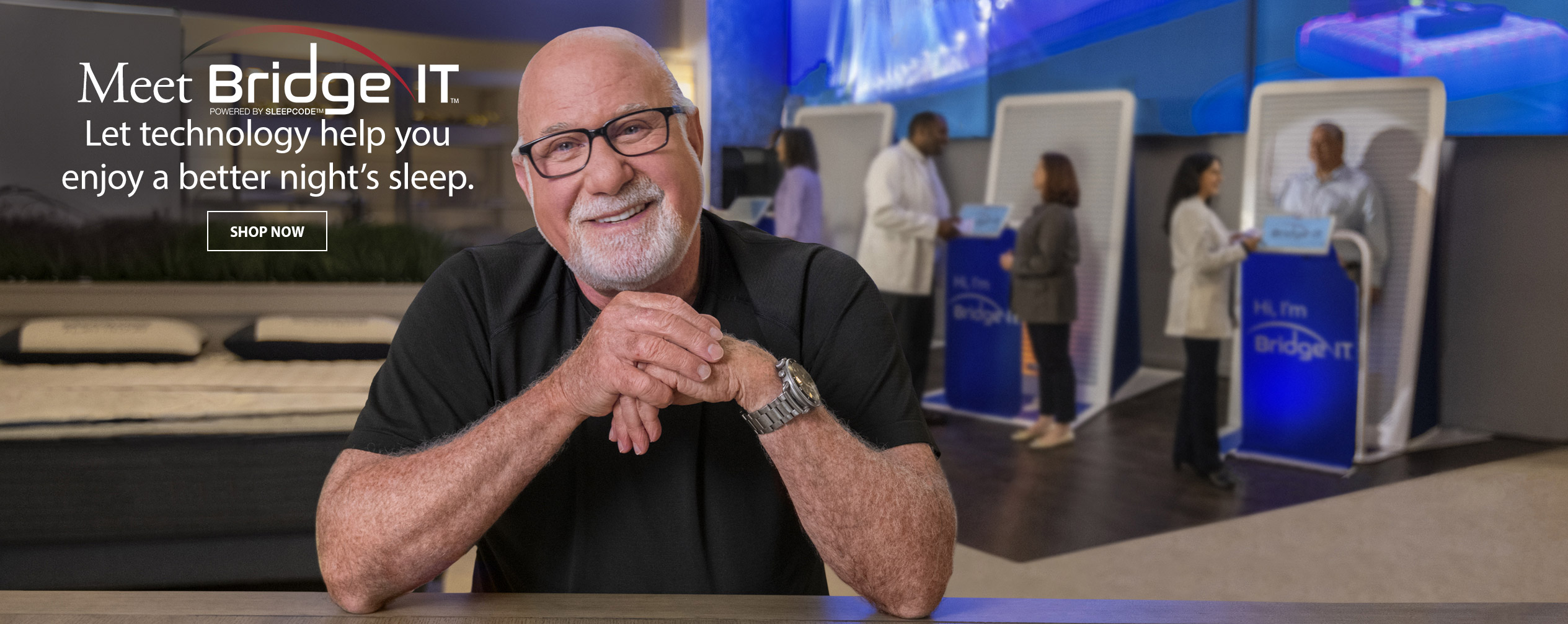 Meet BridgeIT™ Exclusively at Jordan’s Furniture