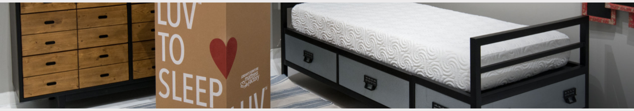 Jordan S Mattress Factory Luv Mattresses At Jordan S Furniture Ma