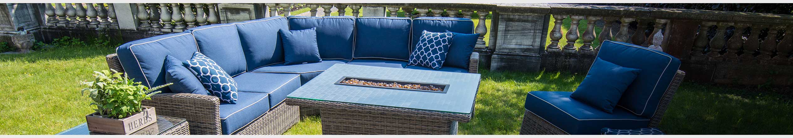 Outdoor Patio & Deck furniture for sale at Jordan's Furniture stores in MA, NH and RI