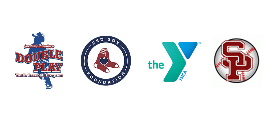 Jordan's Furniture - Double Play Partner logos - Red Sox Foundation - The YMCA - South Portland