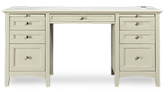 Ivory Office Desk
