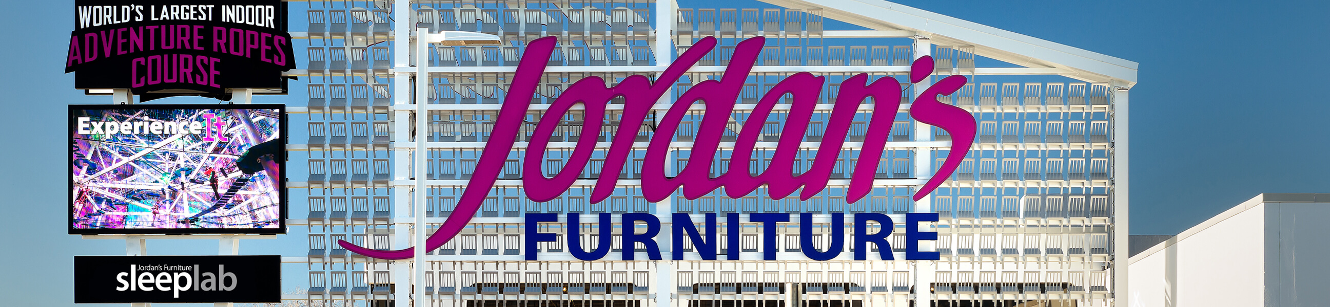 Jordan's Furniture Banner