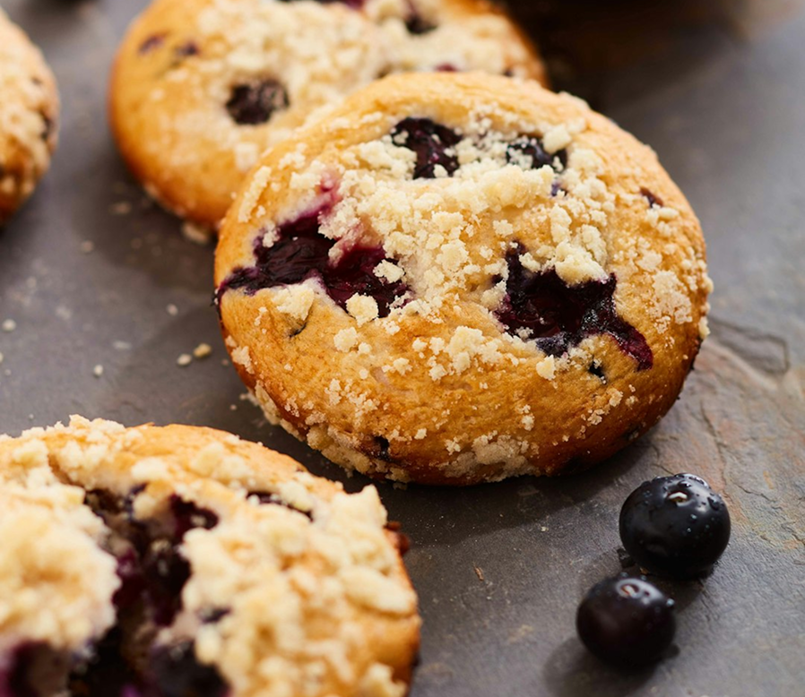 Enchanted Village Blueberry Muffins