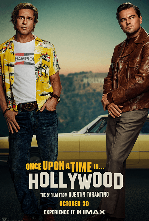 Once Upon a Time... in Hollywood movie poster