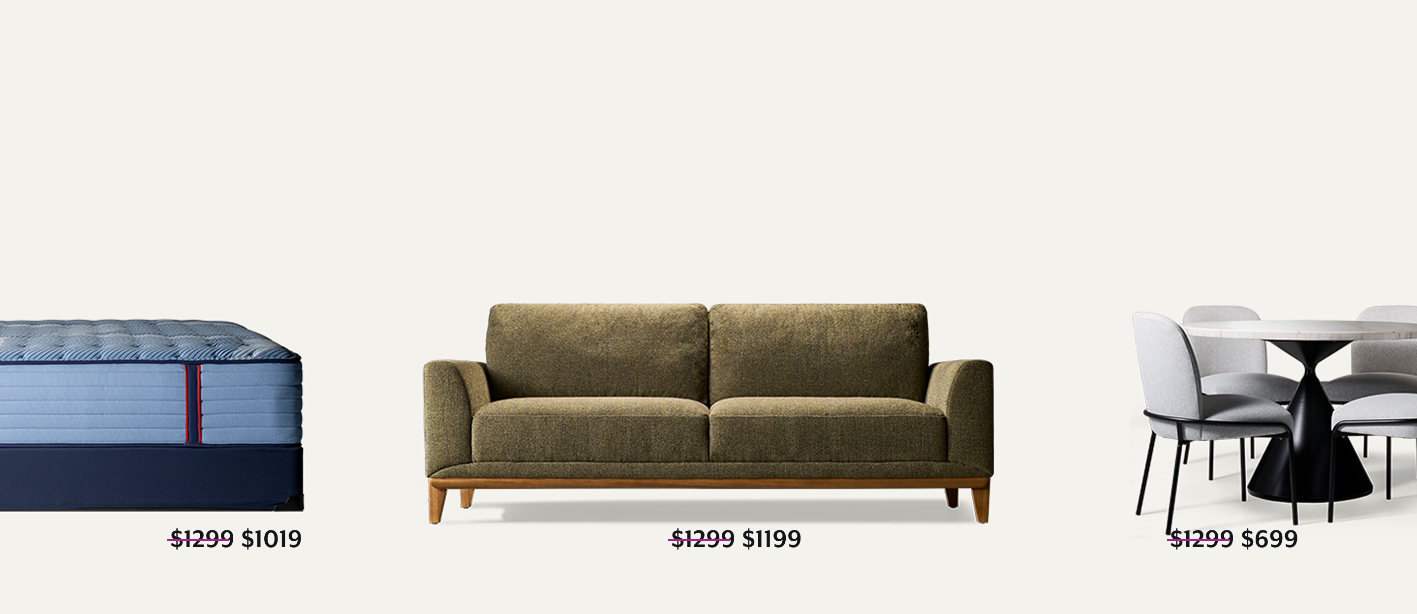 American Modern King Bed set in a sunlit bedroom.