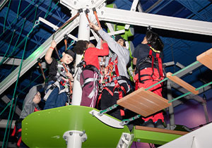 Kids on Rope Course