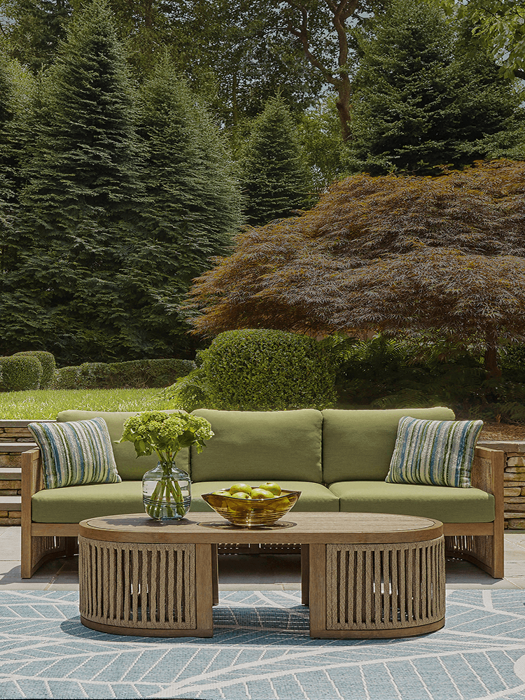 Outdoor Lounge Scene