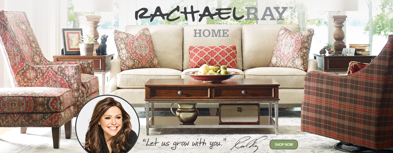 rachael ray home collection - available at jordan's furniture stores