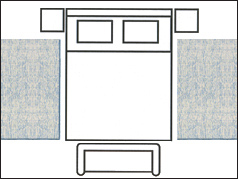 5x8 bedroom area rug on sale at Jordan's Furniture stores in CT, MA, NH, and RI